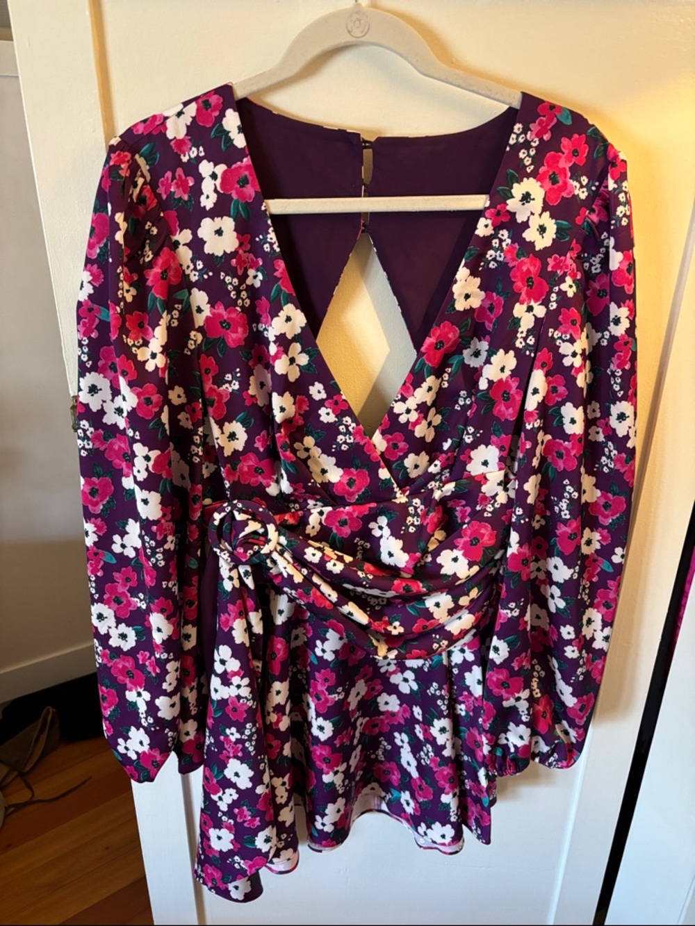 For Love & Lemons floral cocktail dress